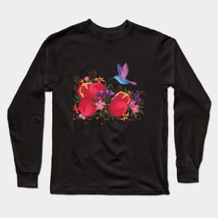 Pomegranate Long Sleeve T-Shirt